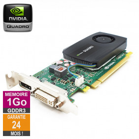 Carte graphique Nvidia Quadro K600 Low Profile 1Go GDDR3 PCI-e DVI DisplayPort 0F86YK