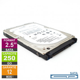 Disque Dur 250Go SATA 2.5 Seagate ST9250315AS 9mm 5400rpm 8Mo