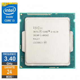 Processeur Intel Core I3-4130 3.40GHz SR1NP FCLGA1150 3Mo