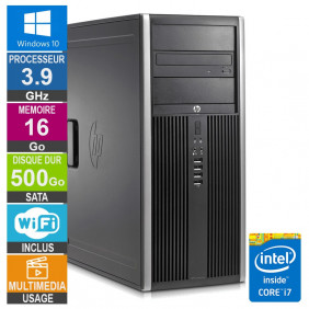 PC HP Elite 8300 CMT i7-3770 3.90GHz 16Go/500Go Wifi W10