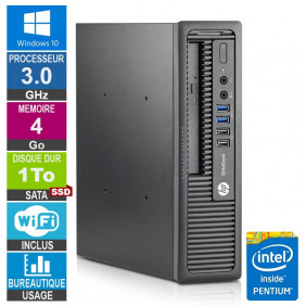PC HP 800 G1 USDT G3220 3GHz 4Go/1To SSD Wifi W10