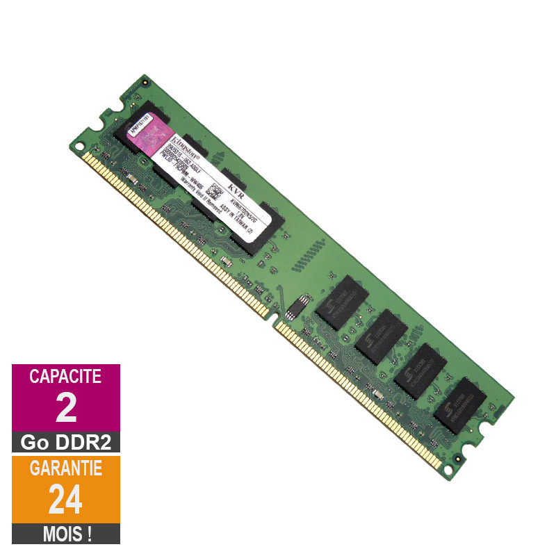 Barrette Mémoire 2Go RAM DDR2