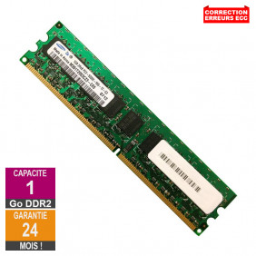 Barrette Mémoire 1Go RAM DDR2 Samsung M391T2953CZ3-CE6 DIMM PC2-5300E
