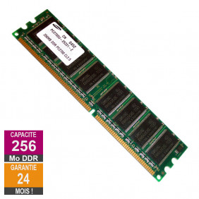 Barrette Mémoire 256Mo RAM DDR Samsung M368L3223DTM-CB3 DIMM PC-2700U