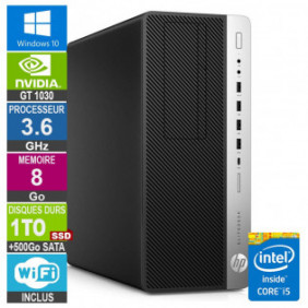 PC Gamer LPG-800G3 i5-6500 3.60GHz 8Go/1To SSD + 500Go/GT 1030