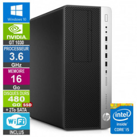 PC Gamer LPG-800G3 i5-6500 3.60GHz 16Go/480Go SSD + 2To/GT 1030