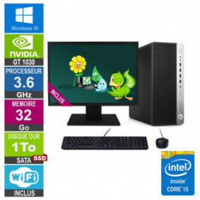 PC Gamer LPG-800G3 i5-6500 3.60GHz 32Go/1To SSD/GT 1030/22"