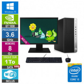 PC Gamer LPG-800G3 i5-6500 3.60GHz 8Go/1To SSD/GT 1030/24"