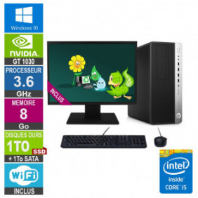 PC Gamer LPG-800G3 i5-6500 3.60GHz 8Go/1To SSD + 1To/GT 1030/24"