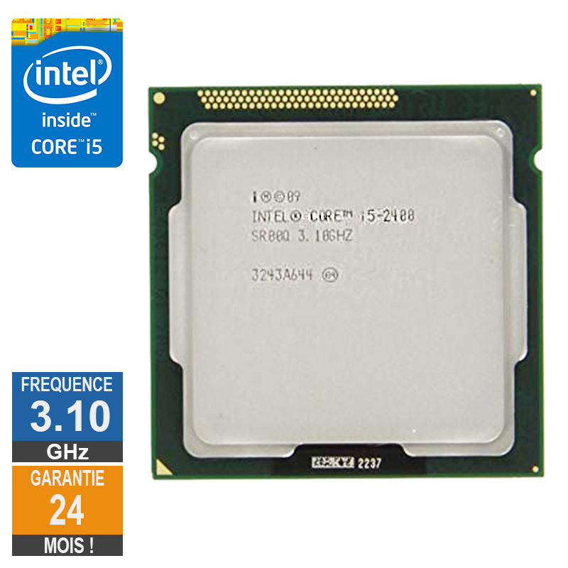 CPU Intel Core I5-2400 3.10GHz SR00Q LGA1155 6MB CPU Intel Core I5-2400 3.10GHz SR00Q...