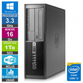 PC HP Pro 4300 SFF i3-3220 3.30GHz 16Go/1To Wifi W10