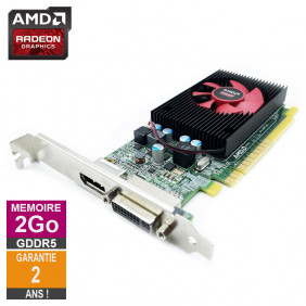 Carte graphique AMD Radeon R5 430 2Go GDDR5 DVI DP - 00F8PX 109-C86957-00