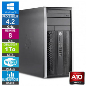 PC HP 6305 MT A10-5800B 4.20GHz 8Go/1To Wifi W10