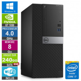 PC Gamer LPG-7040 i7-6700 4.00GHz 8Go/240Go SSD/GT 1030
