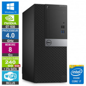 PC Gamer LPG-7040 i7-6700 4.00GHz 8Go/240Go SSD + 2To/GT 1030