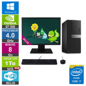 PC Gamer LPG-7040 i7-6700 4.00GHz 8Go/1To SSD/GT 1030/22"