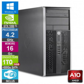 PC Gamer LPG-6305MT A10-5800B 4.20GHz 16Go/1To SSD + 500Go/GTX 1050 TI