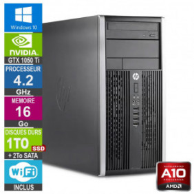 PC Gamer LPG-6305MT A10-5800B 4.20GHz 16Go/1To SSD + 2To/GTX 1050 TI