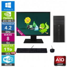 PC Gamer LPG-6305MT A10-5800B 4.20GHz 8Go/1To SSD/GTX 1050 TI/22"
