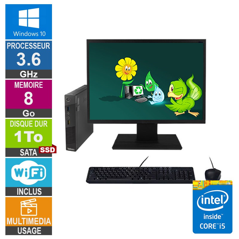PC Lenovo M93p i5-4570T 3.60GH