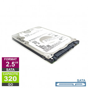 Disque Dur 320Go SATA 2.5 Western Digital WD3200LUCT 5400rpm 16Mo PS4