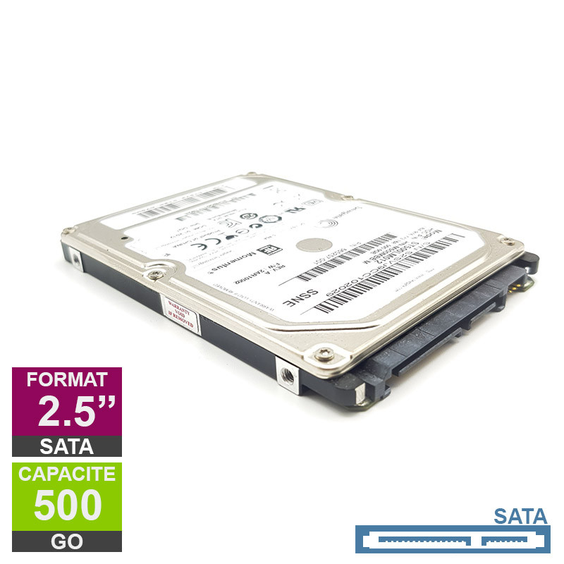 Disque Dur 500Go - SATA - 2.5