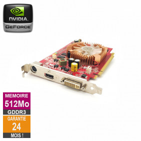 Carte graphique MEDION Nvidia GeForce 8600GT 512Mo GDDR3 PCI-e HDMI DVI S-Video MS-V096B