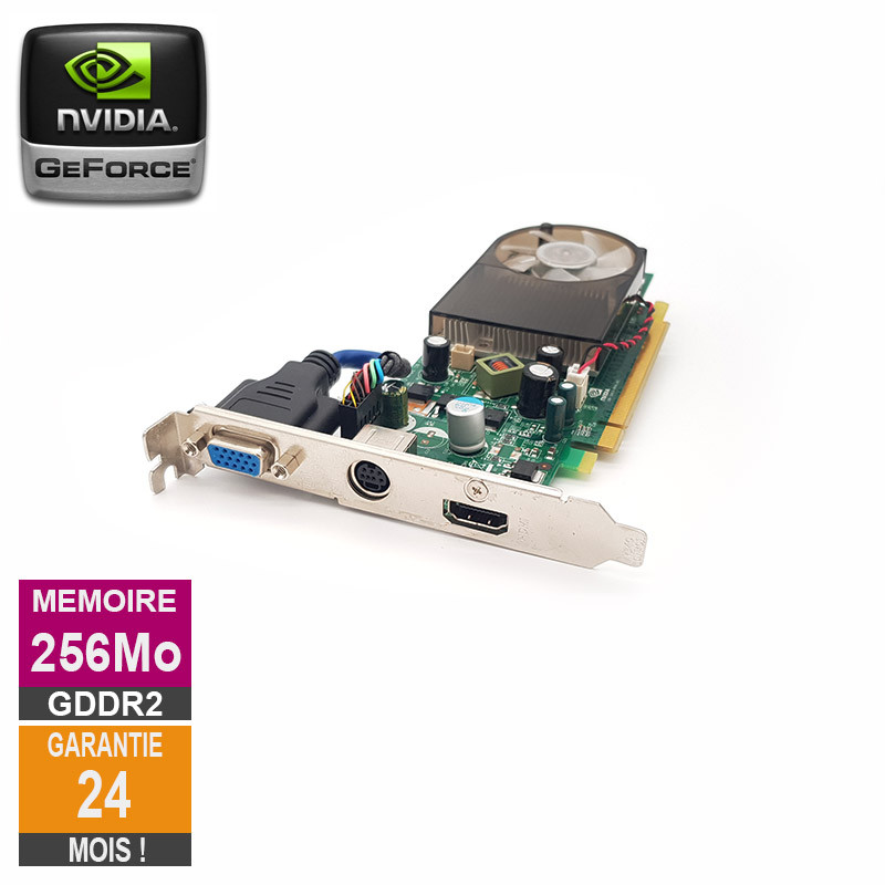 Carte graphique MSI Nvidia GeForce 8400GS 256Mo GDDR2 PCI-e HDMI VGA  S-Video MS-V074B