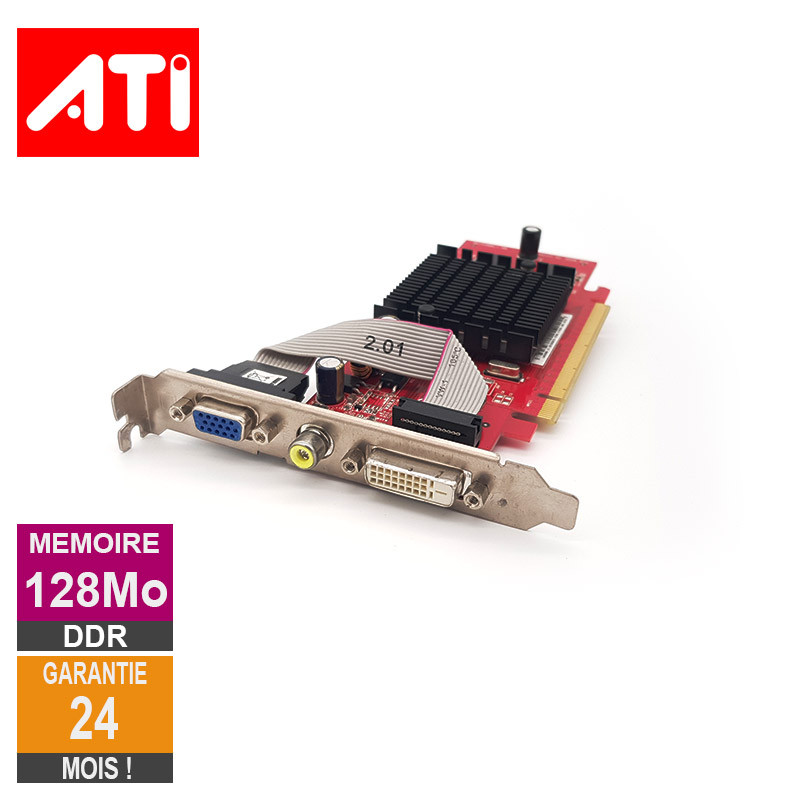 Carte graphique ASUS ATI Radeon EAX300SE 128Mo DDR PCI-e DVI VGA RCA