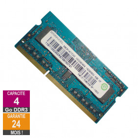 Barrette Mémoire 4Go RAM DDR3 Ramaxel RMT3170ME68F9F-1600 SO-DIMM PC3-12800 1600MHz 1Rx8