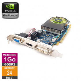 Carte graphique Nvidia GeForce GT 120 1Go GDDR2 PCI-e HDMI DVI VGA