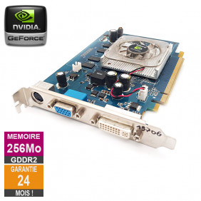 Carte graphique Nvidia GeForce 8500GT 256Mo GDDR2 PCI-e DVI VGA S-Video