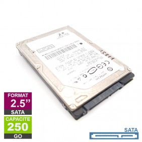 Disque Dur 250Go SATA 2.5 Hitachi HTS545025B9SA02 5400rpm 8Mo