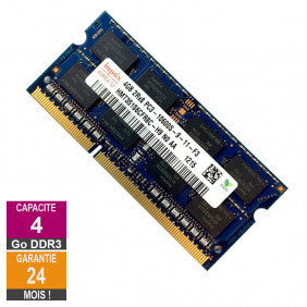 Barrette Mémoire 4Go RAM DDR3 Hynix HMT351S6CFR8C-H9 SO-DIMM PC3-10600 1333MHz 2Rx8