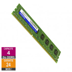 Barrette Mémoire 4Go RAM DDR3 Adata HY64C1C1624ZY DIMM PC3-12800U