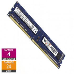 Barrette Mémoire 4Go RAM DDR3 Hynix HMT451U6BFR8A-PB DIMM PC3L-12800U 1Rx8