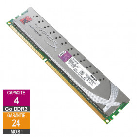 Barrette Mémoire 4Go RAM DDR3 Kingston KHX1600C9D3P1/4G DIMM PC3-12800U