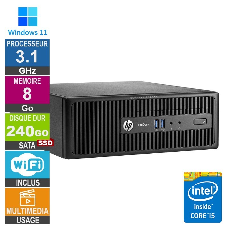 HP ProDesk 400 G3 SFF i5-6500T