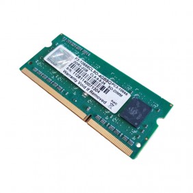 Barrette Mémoire 2Go RAM DDR3 G.Skill F3-10666CL9D-4GBSQ SO-DIMM PC3-10666-DDR3-2GO