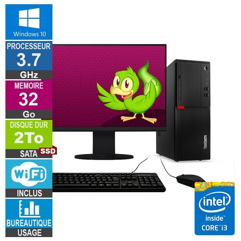 Lenovo M710T i3-6100 3.70GHz 3