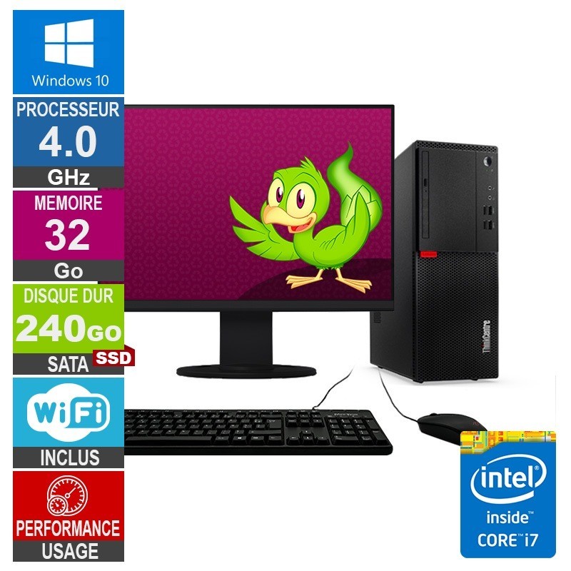 Lenovo M710T i7-6700 4GHz 32Go