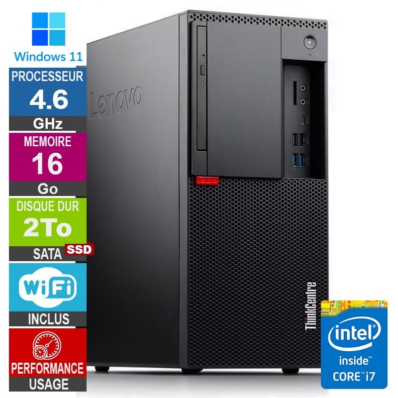 Lenovo M920t i7-8700 4.60GHz 1