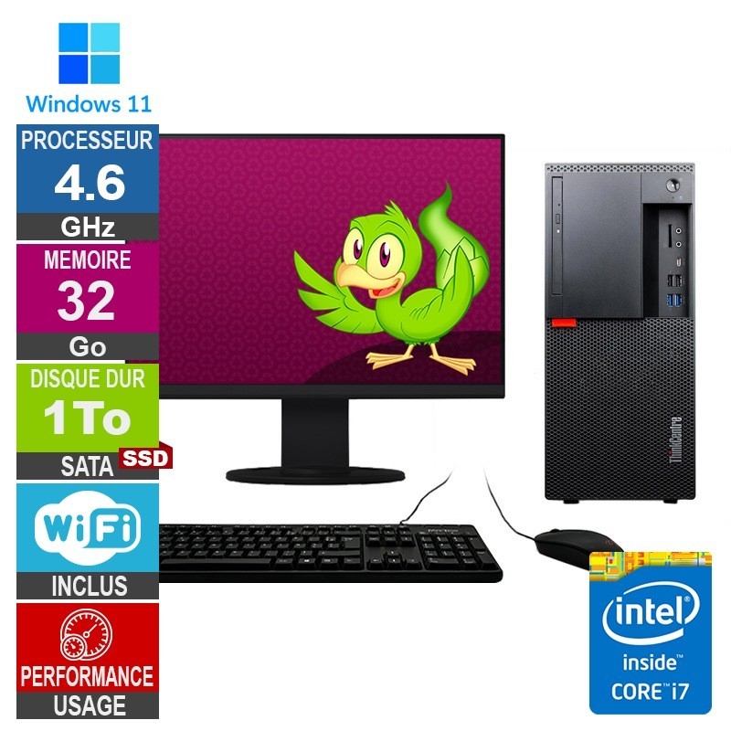 Lenovo M920t i7-8700 4.60GHz 3