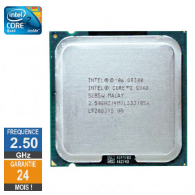 Processeur Intel Core 2 Quad Q8300 2.50GHz SLB5W LGA775 4Mo