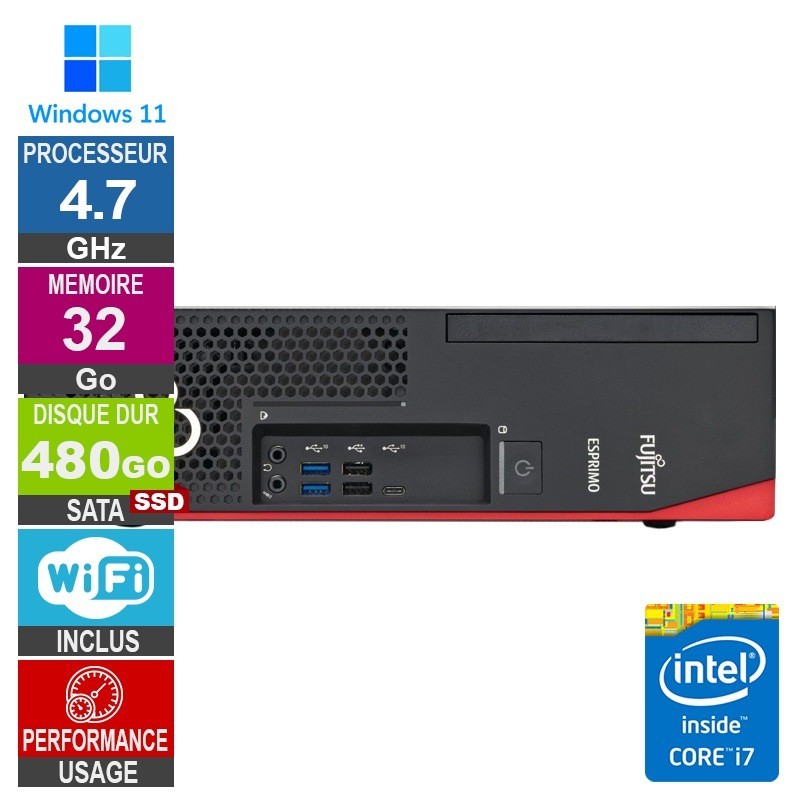 Fujitsu D738/E94+ DTL i7-9700 