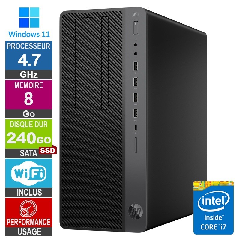 HP Z1 TWR G5 i7-9700 4.70GHz 8
