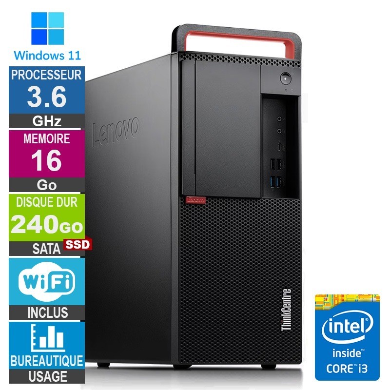 Lenovo M920t i3-8100 3.60GHz 1