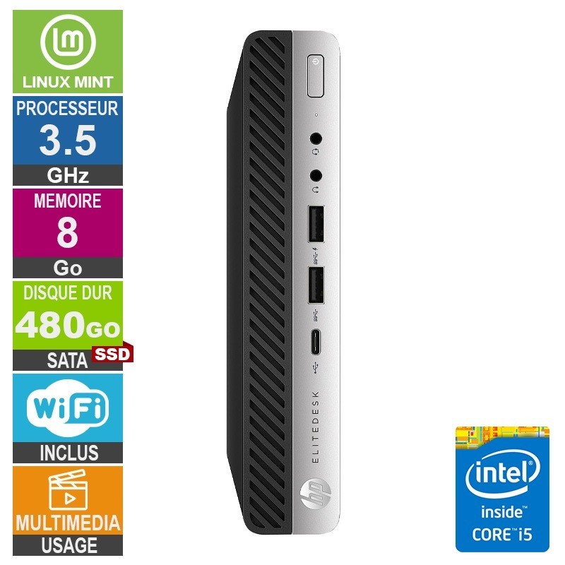 HP 600 G4 Mini i5-8500T 3.50GH