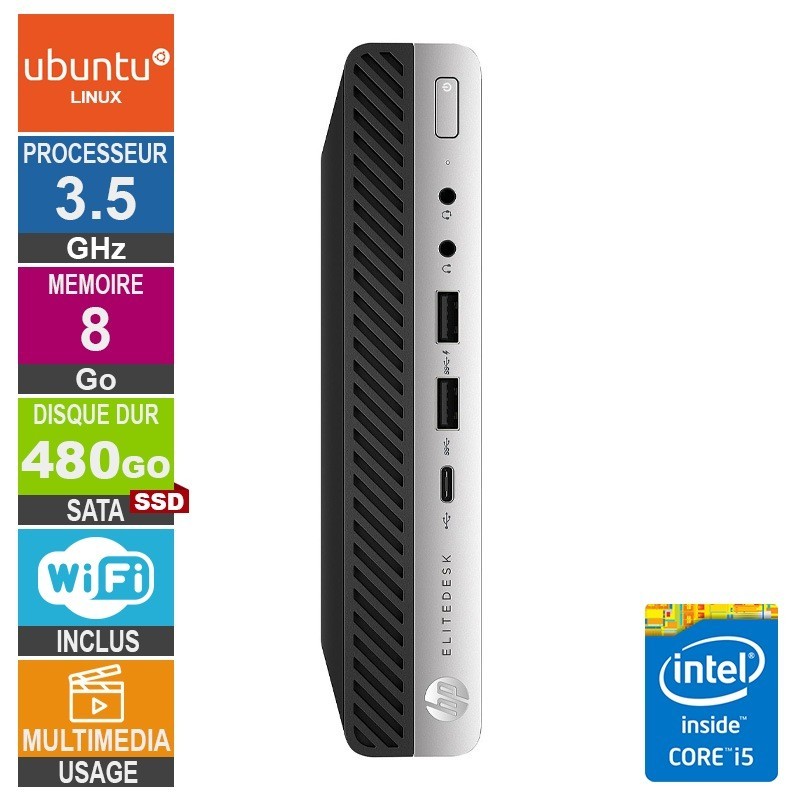 HP 600 G4 Mini i5-8500T 3.50GH