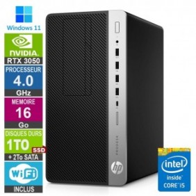 PC Gamer LPG-600G5 i5-8400 4.00GHz 16Go/1To SSD + 2To/RTX 3050